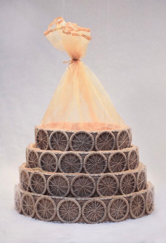 Jute Ring potli hamper